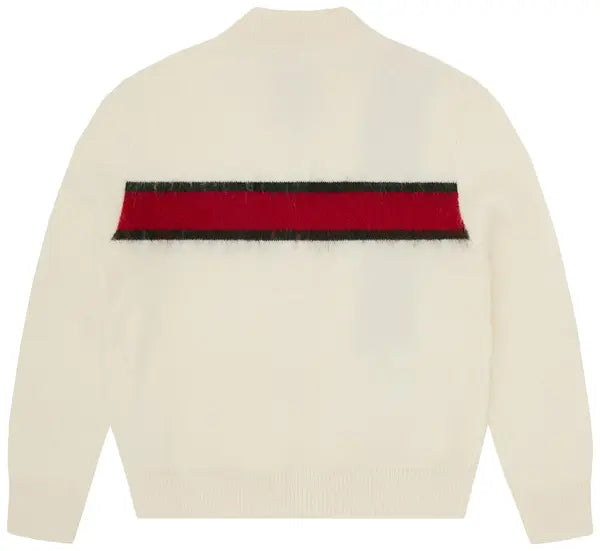 Corteiz Lux Knit Zip Up 'Cream'