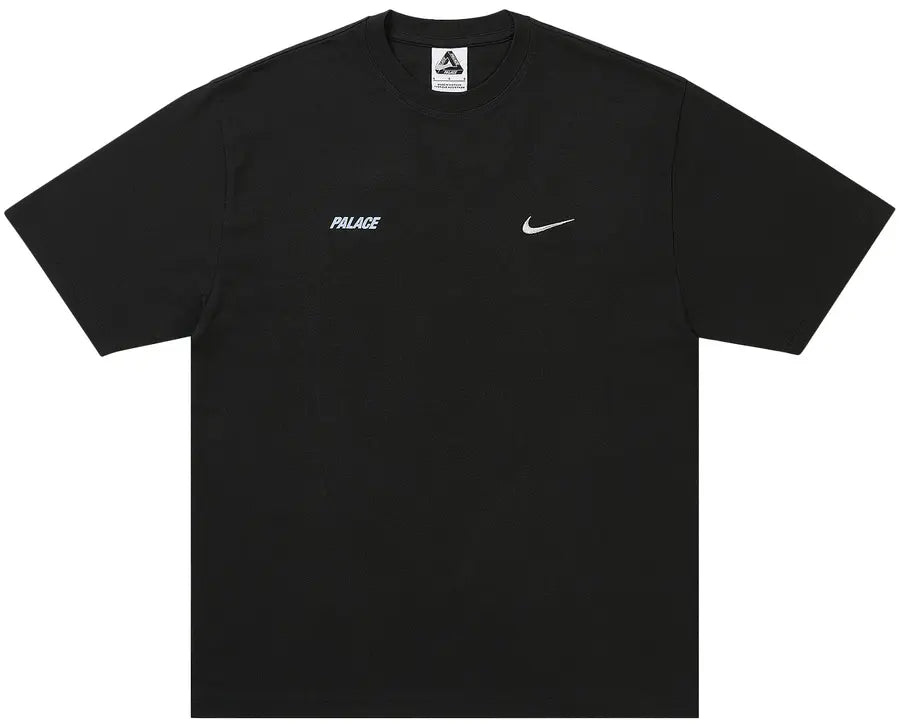Palace x Nike Font Swoosh T-Shirt 'Black'