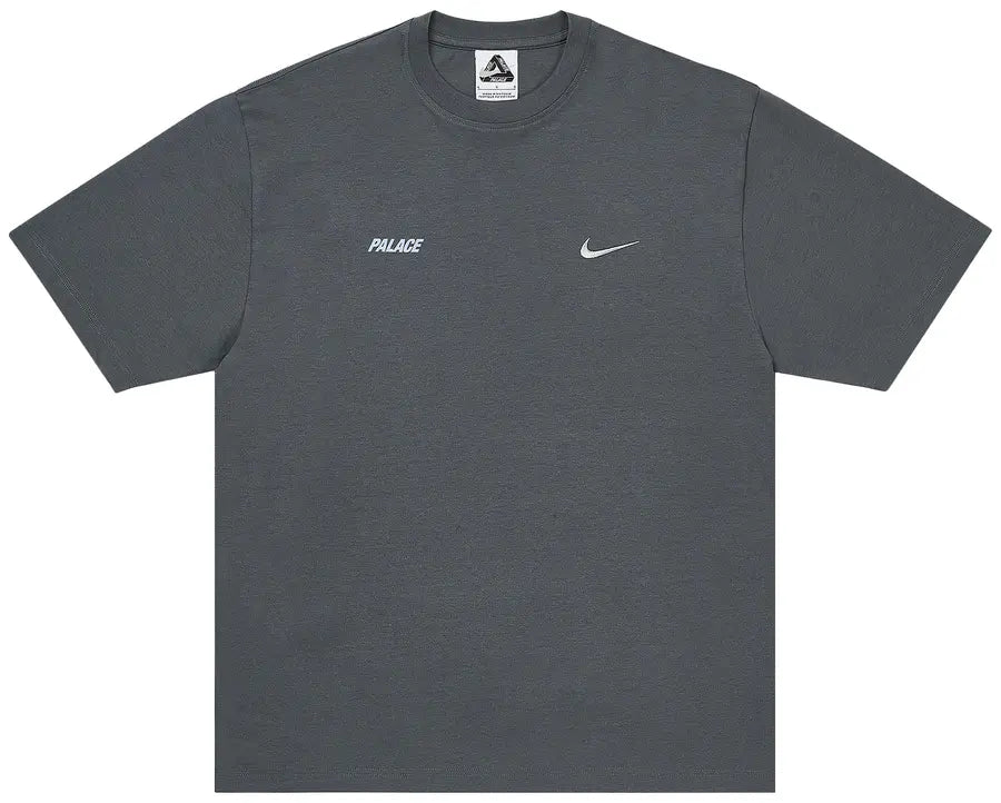 Palace x Nike Font Swoosh T-Shirt 'Charcoal'