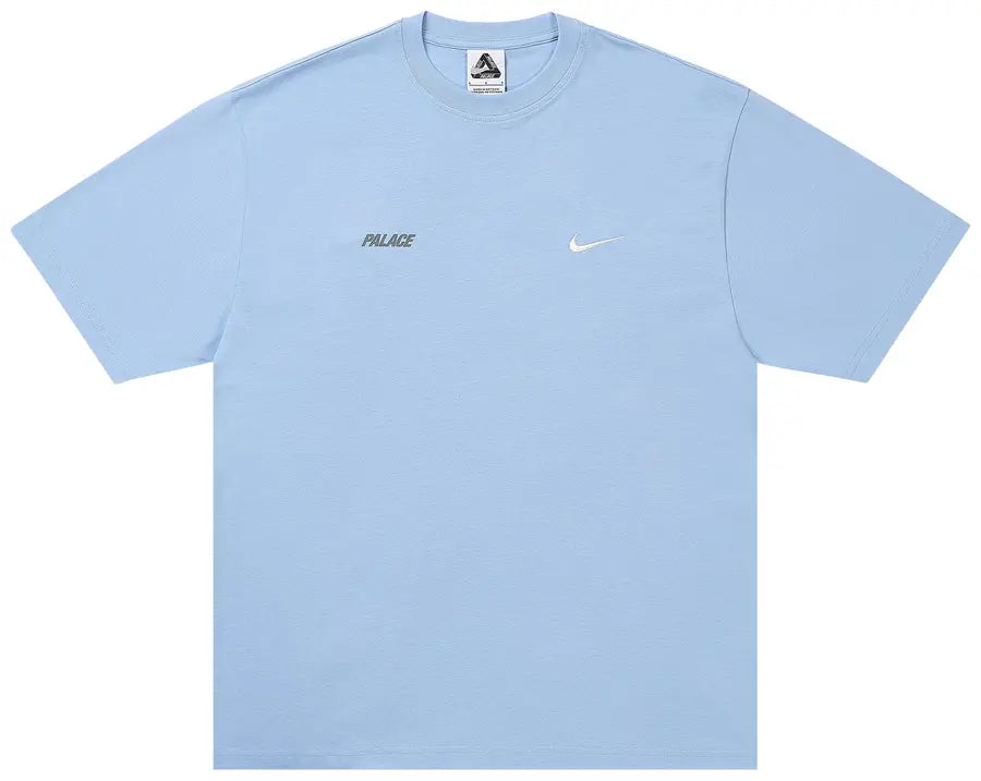 Palace x Nike Font Swoosh T-Shirt 'Sky Blue'