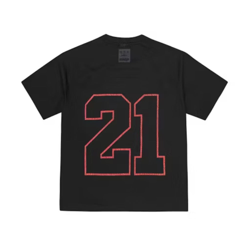 Corteiz x Slaughter Gang 21 Savage Mesh Shorts Set Black