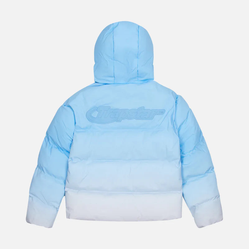 TRAPSTAR HYPERDRIVE TECHNICAL PUFFER JACKET - BLUE GRADIENT