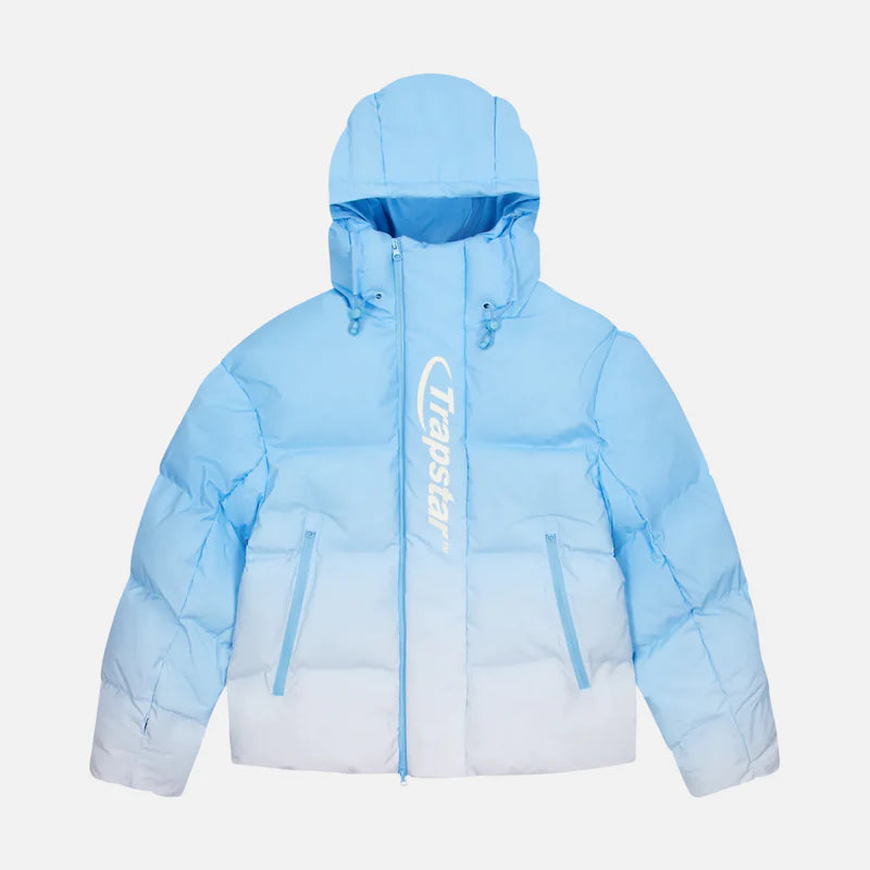 TRAPSTAR HYPERDRIVE TECHNICAL PUFFER JACKET - BLUE GRADIENT