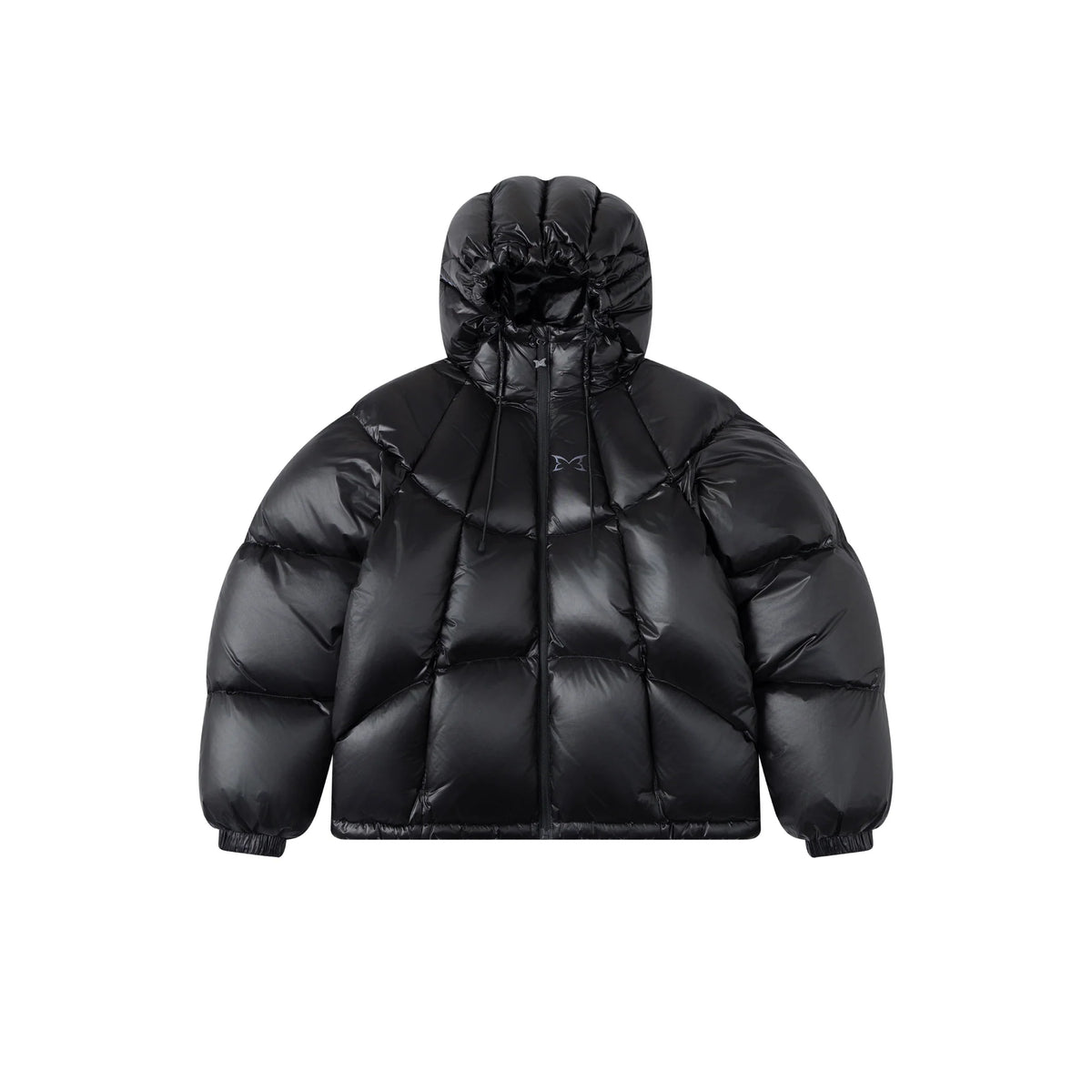 MERTRA GRID PUFFER JACKET (BLACK)