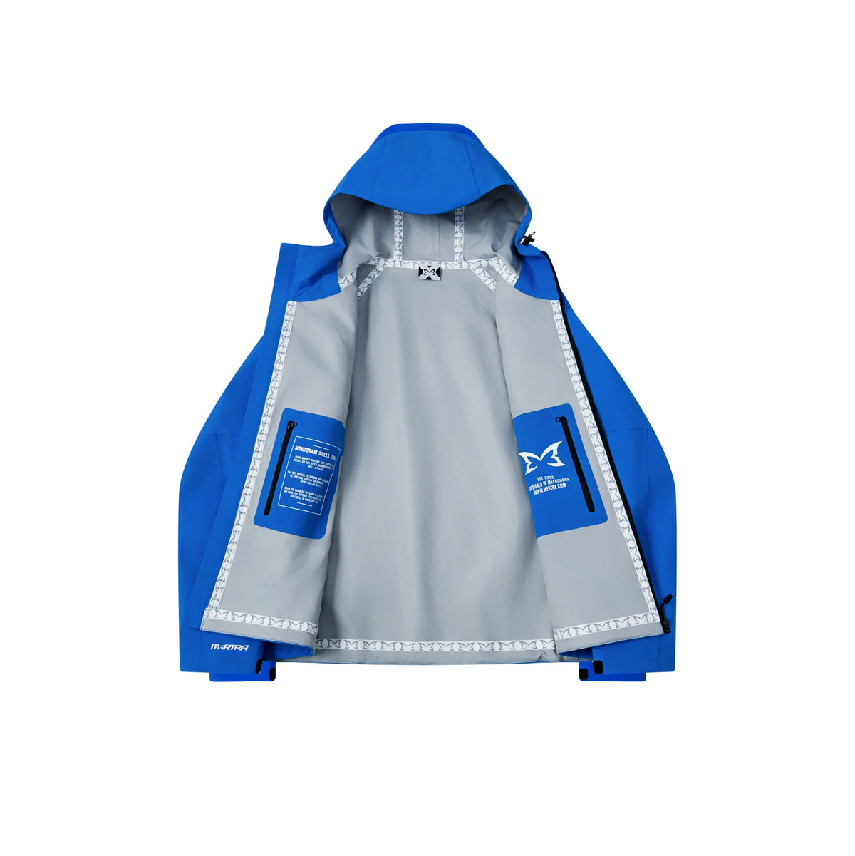 MERTRA MONOGRAM SHELL JACKET 2.0 (BLUE)