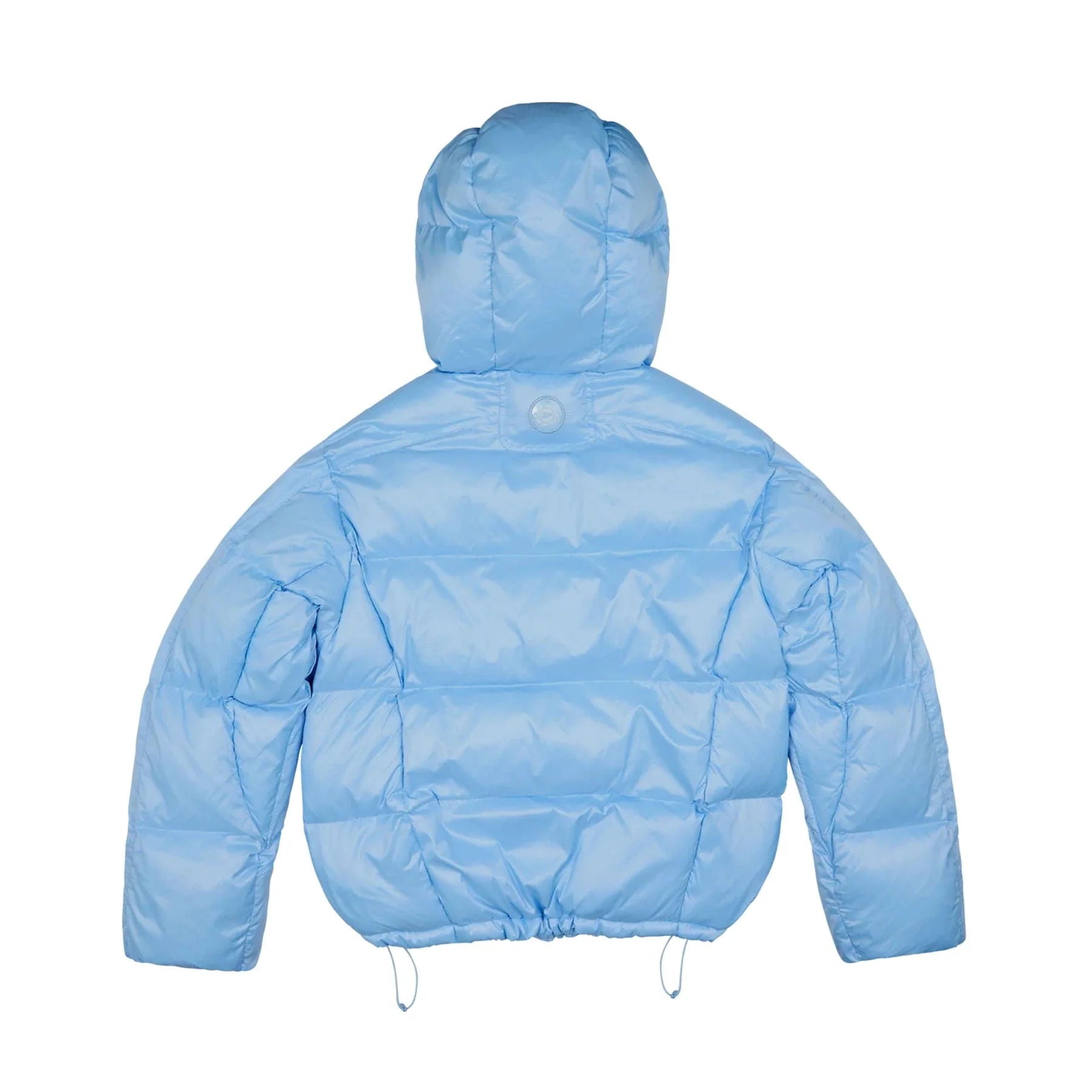 Broken Planet Black Puffer Jacket - Sky Blue