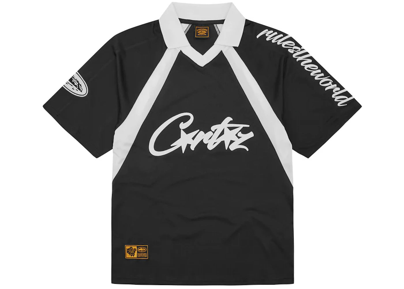 Corteiz Allstarz Football Jersey Black