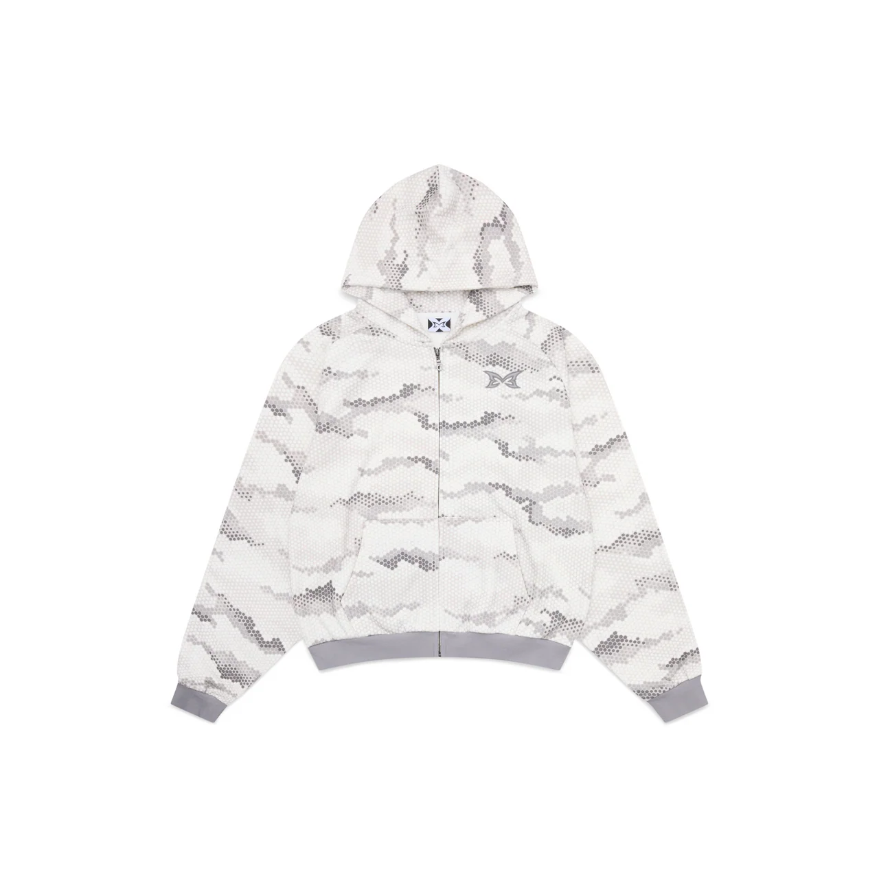 Mertra Snakeskin Hood (Grey)