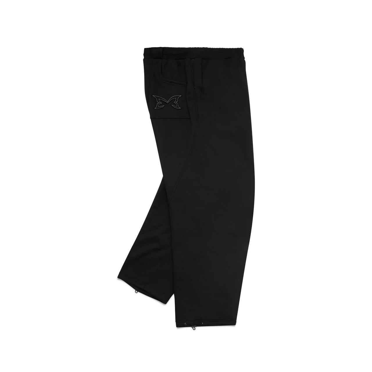 Mertra Reverse Bigstep Joggers (Black)