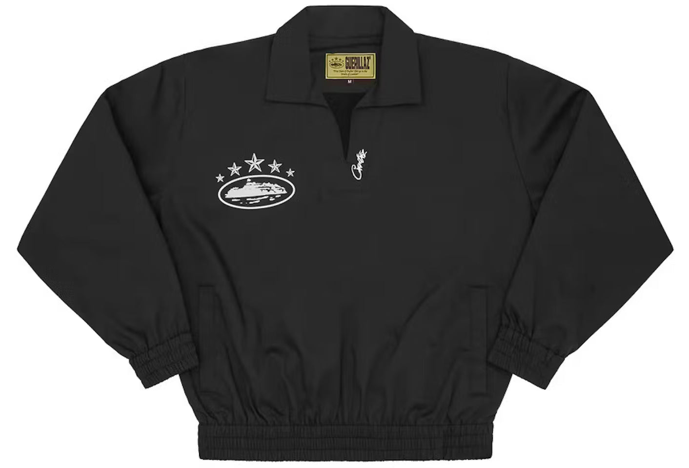 Corteiz 5 Starz Special Edition Guerillaz Drilltop Black