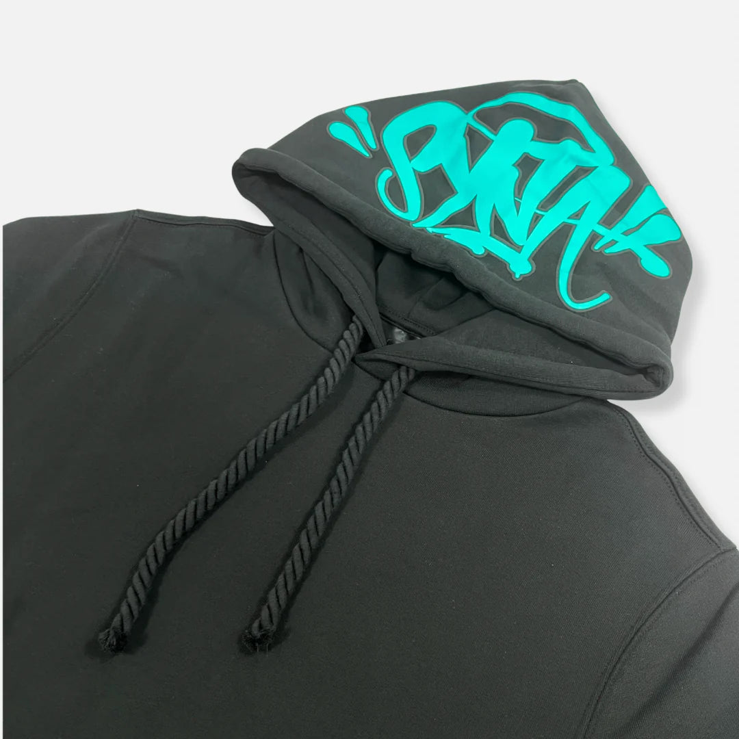 SYNA LOGO TRACKSUIT - BLACK / TEAL