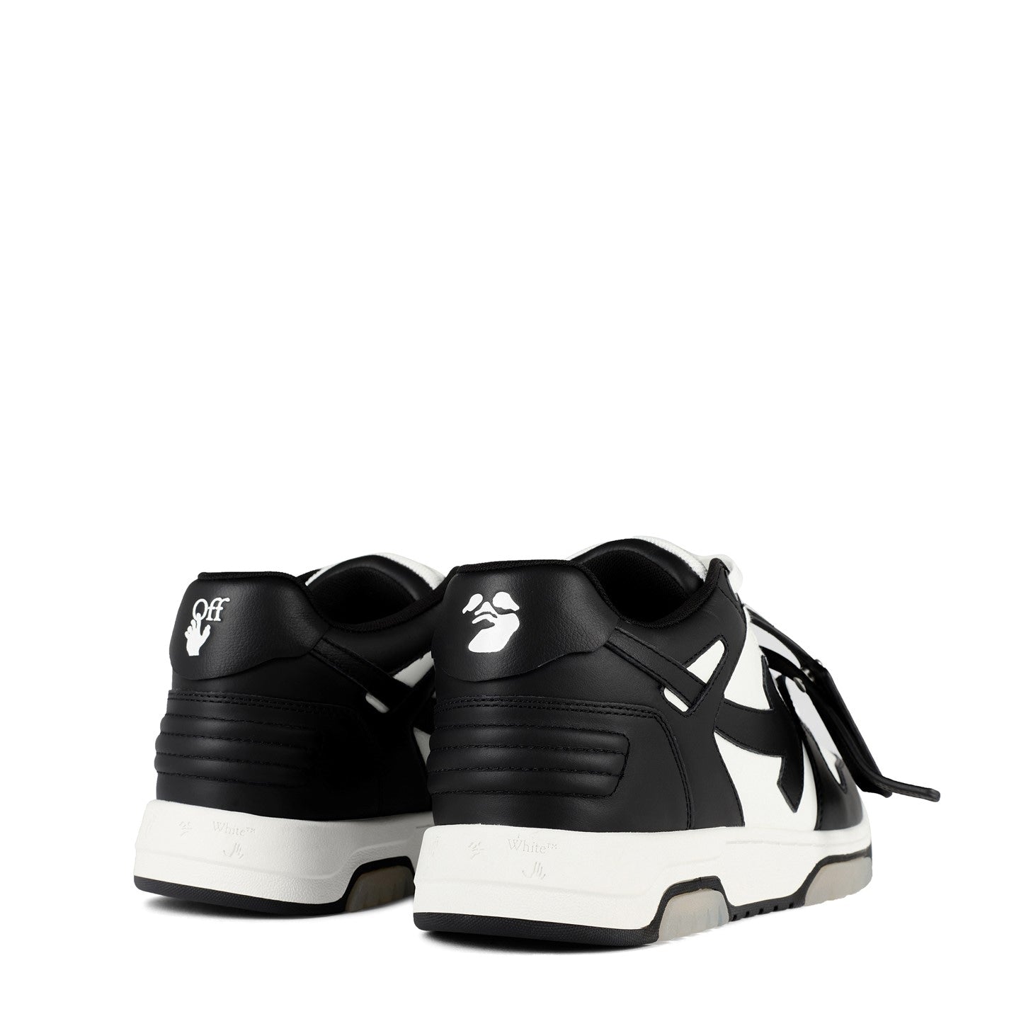 Off White Out Of Office Black White Sneakers