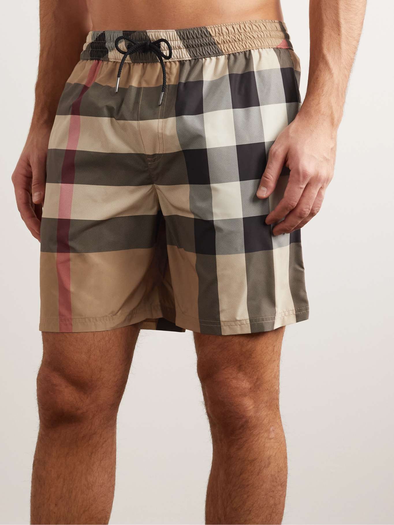 Burberry Check Swim Shorts