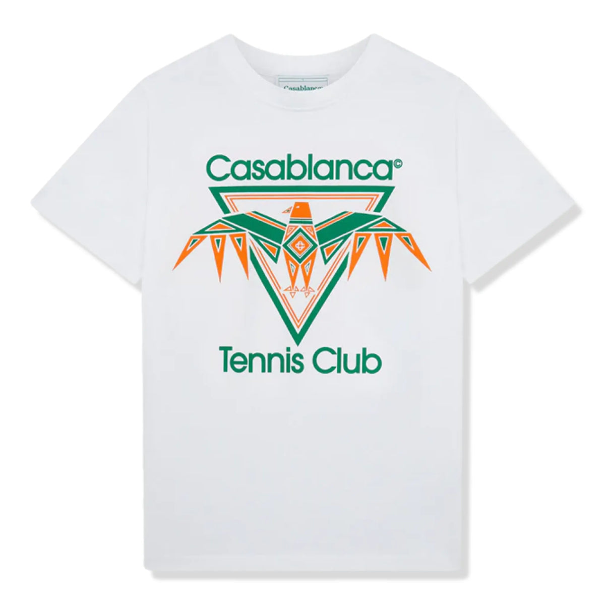 Casablanca Playful Eagle White T Shirt
