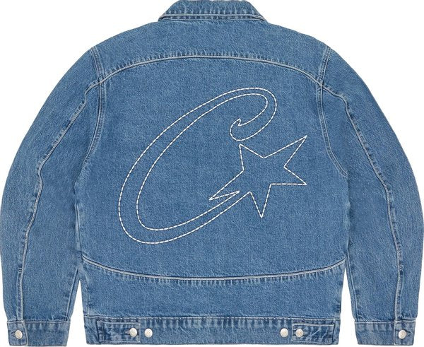 Corteiz C-Star Denim Trucker Jacket 'Blue'