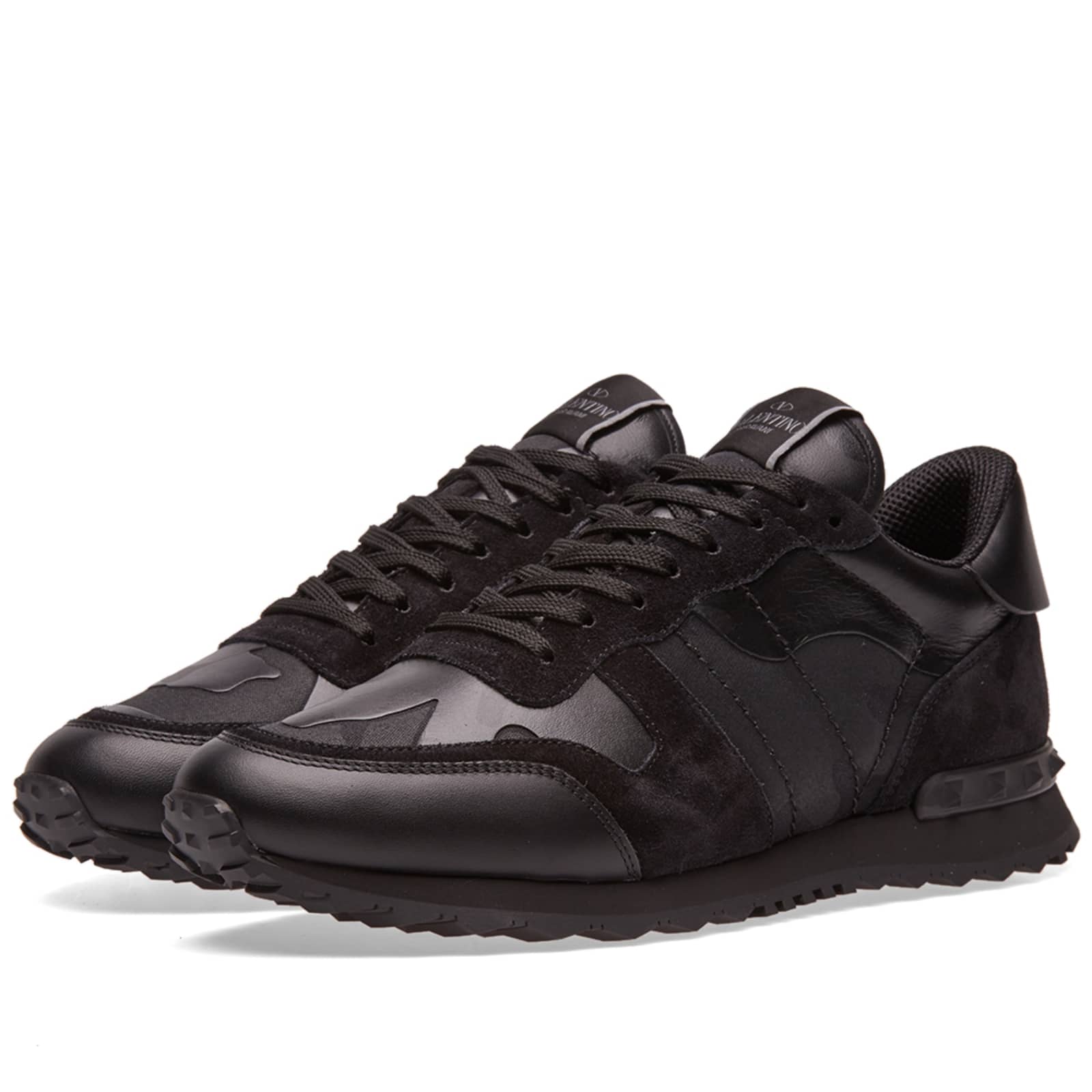 VALENTINO ROCKRUNNER SNEAKER - BLACK CAMO