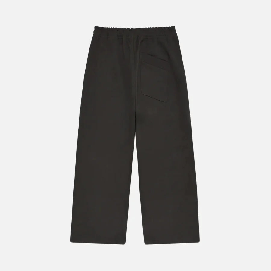 BROKEN PLANET WIDE LEG SWEATPANTS - SOOT BLACK