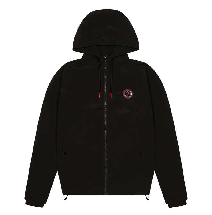 TRAPSTAR IRONGATE T WINDBREAKER - BLACK/RED Jacket