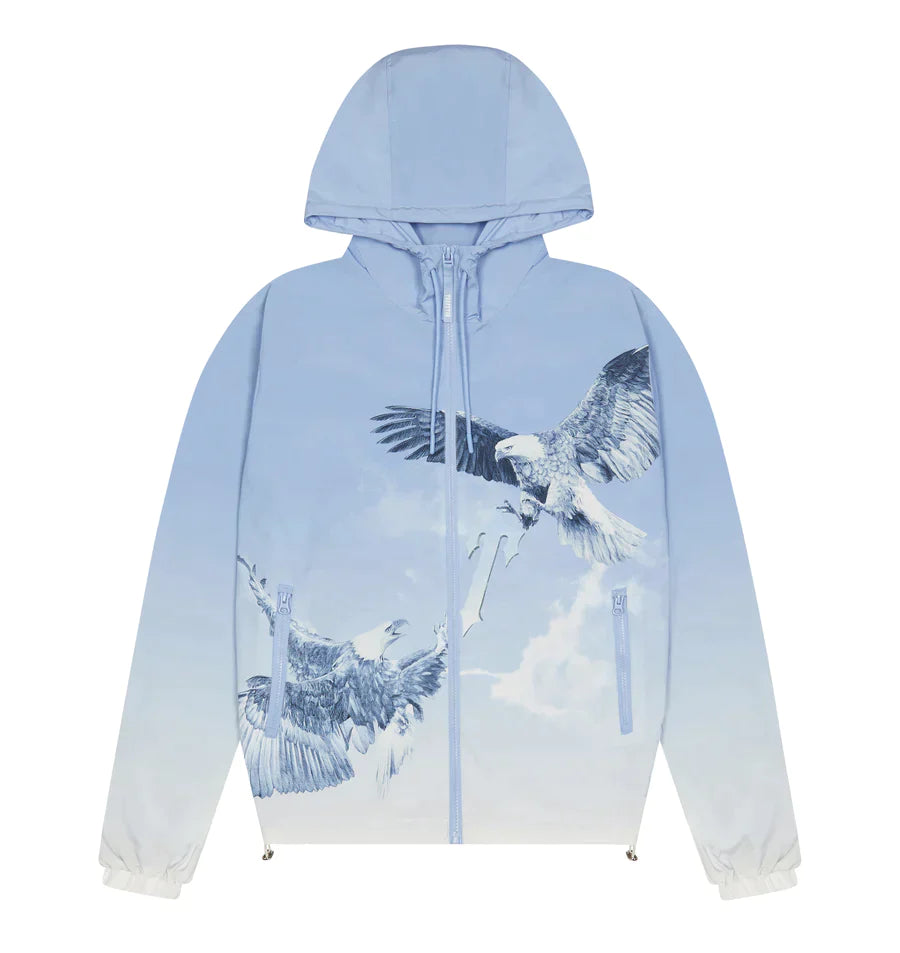 Trapstar Eagle Windbreaker Blue Jacket