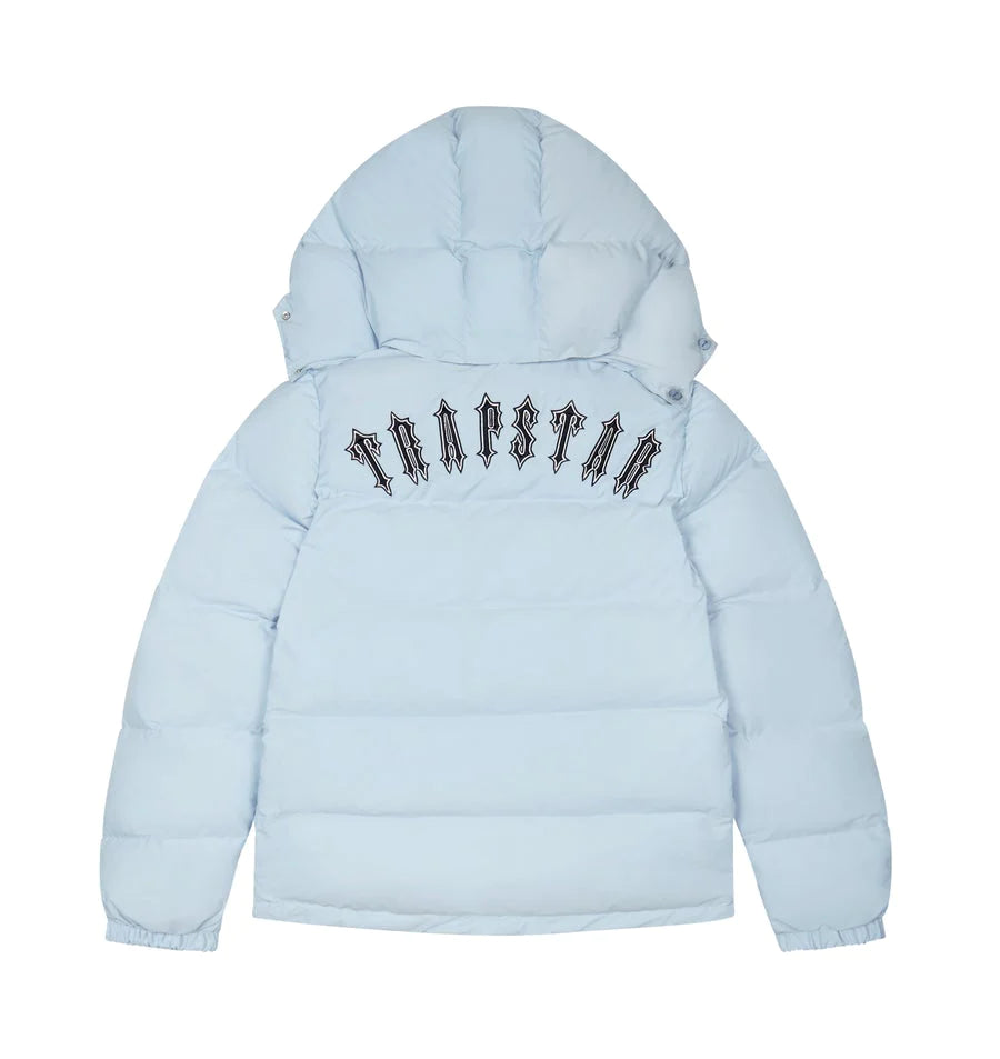 TRAPSTAR IRONGATE BOMBER JACKET - ICE BLUE