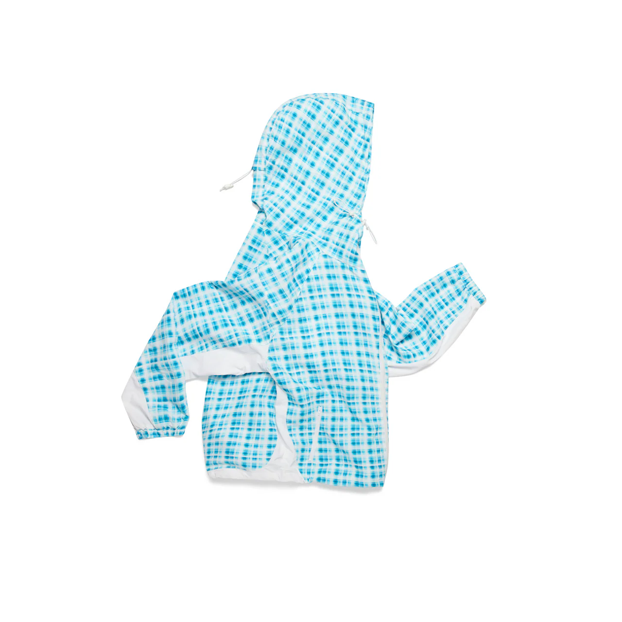 Mertra Asymmetrical Plaid Softshell (Blue)