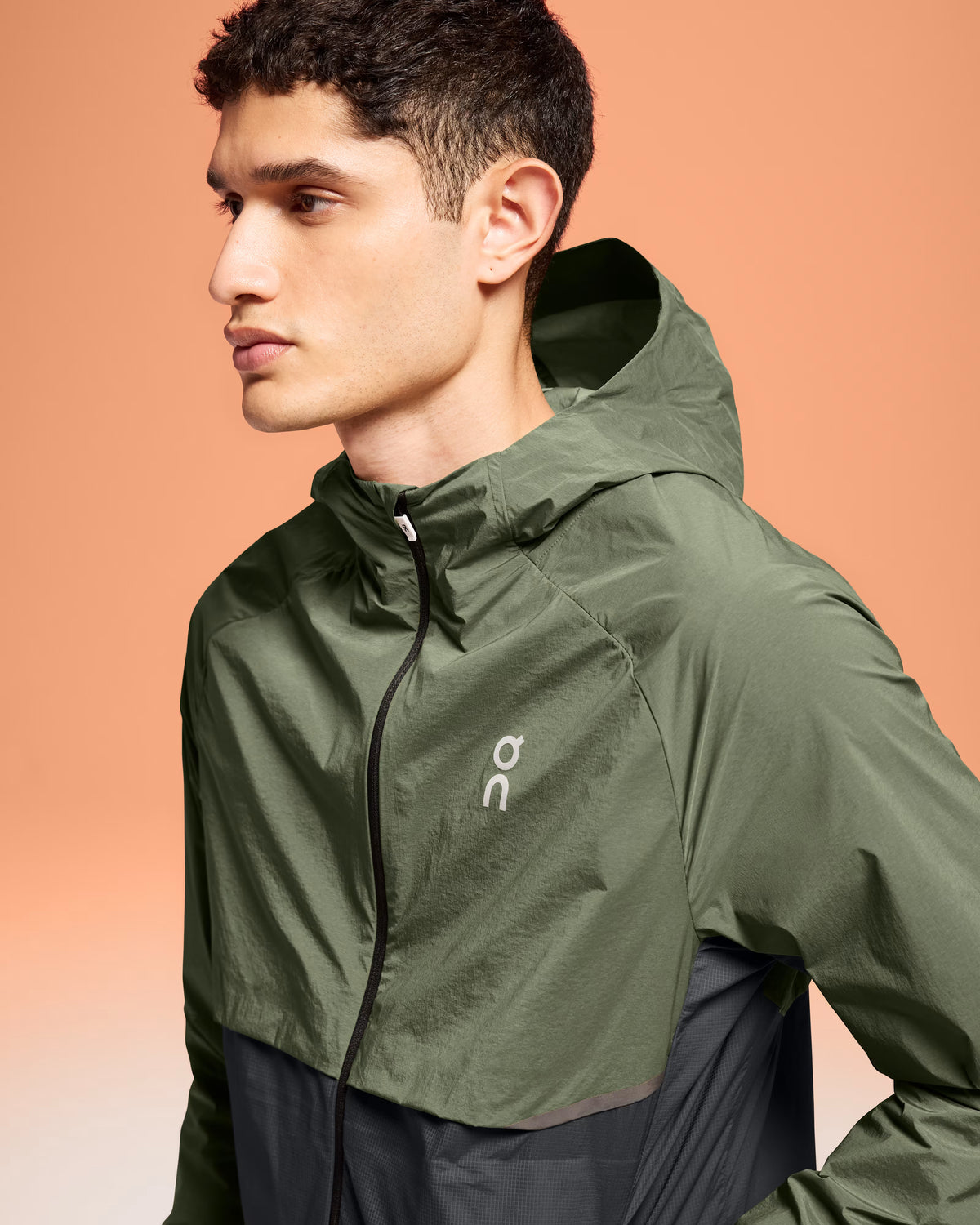 On Running Core Hooded Jacket - Taiga Green