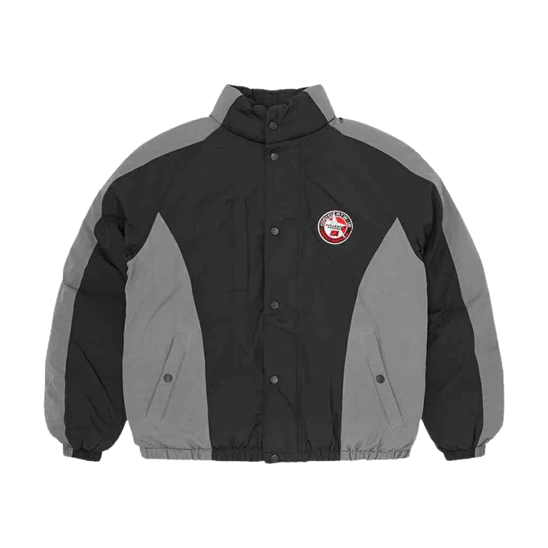 Corteiz Avalanche Bolo Down Jacket - Black