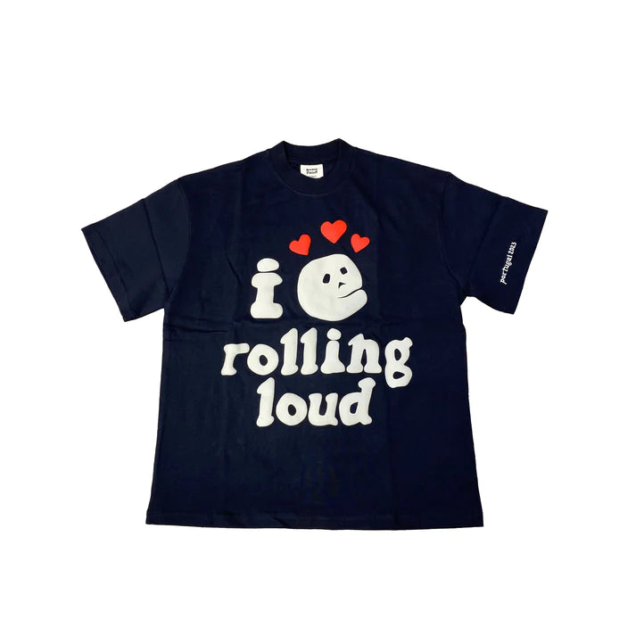 BROKEN PLANET MARKET X ROLLING LOUD PORTUGAL (2023) T-SHIRT MIDNIGHT BLACK
