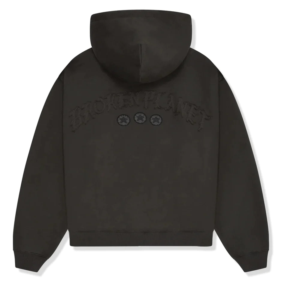 Broken Planet More Darkness Soot Black Hoodie