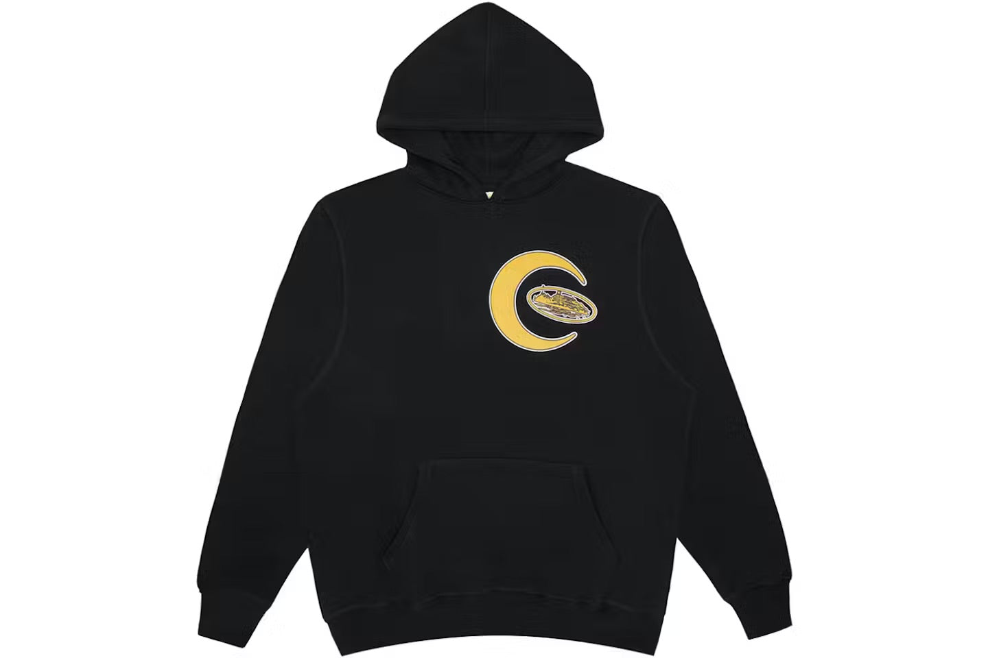 Corteiz Crescent Hoodie Men's Black