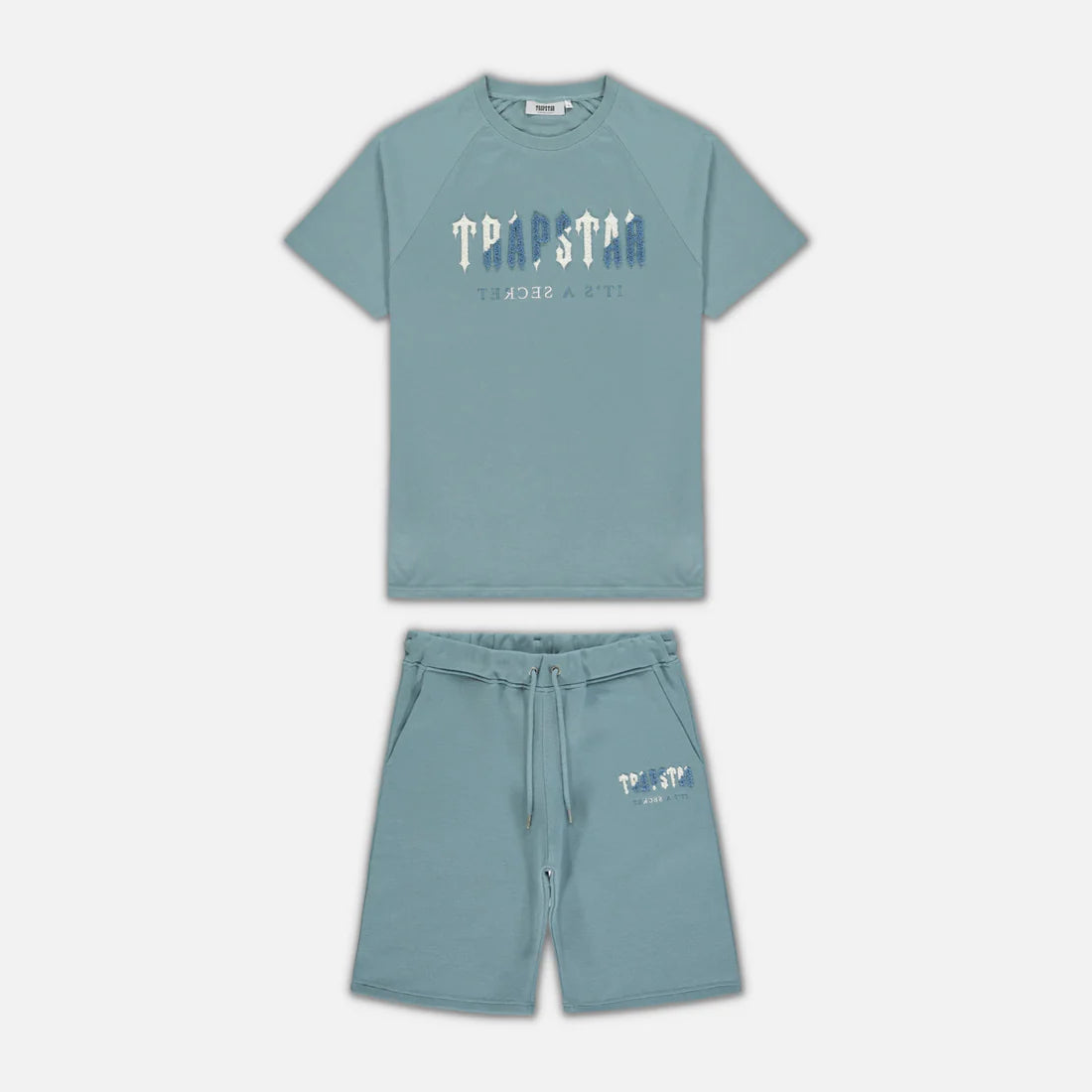 TRAPSTAR CHENILLE DECODED SHORTS SET - CITIDEL