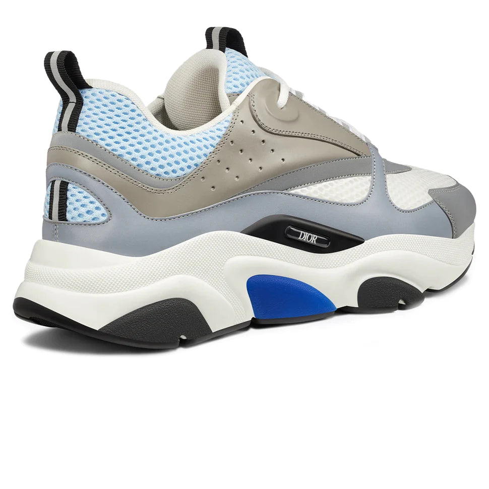 DIOR B22 SKY BLUE AND GREY TRAINER