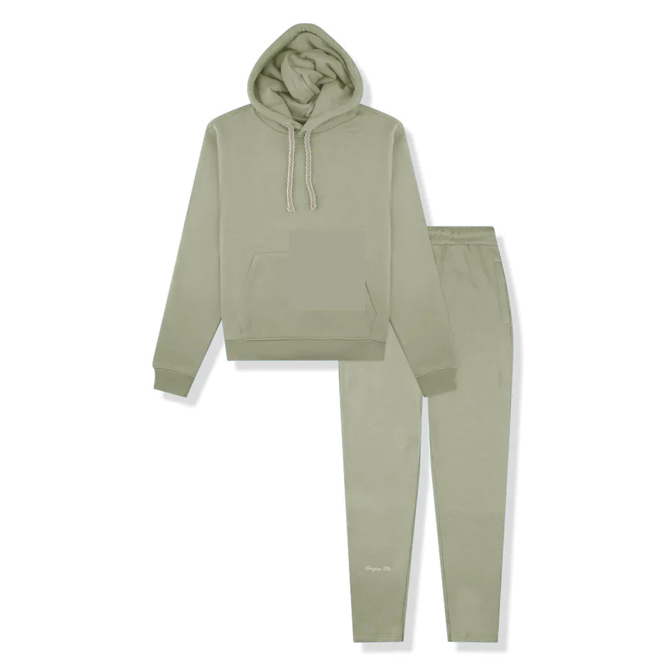 SYNAWORLD 'SYNA LOGO' TRACKSUIT - SAGE