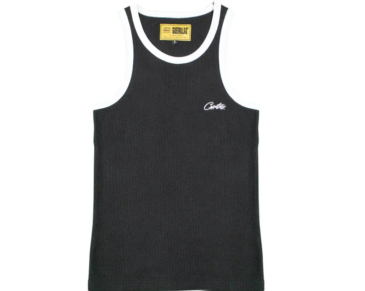 Corteiz Men's Contrast Vest Black