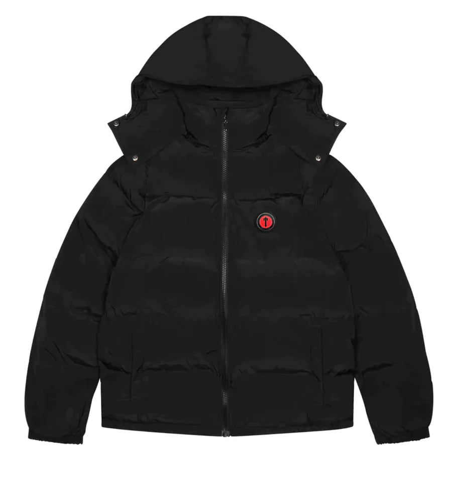 TRAPSTAR INFRARED IRONGATE DETACHABLE HOODED PUFFER JACKET