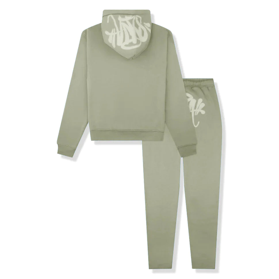 SYNAWORLD 'SYNA LOGO' TRACKSUIT - SAGE