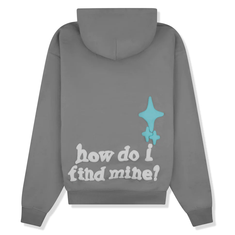 BROKEN PLANET SO MANY PLANETS GREY HOODIE