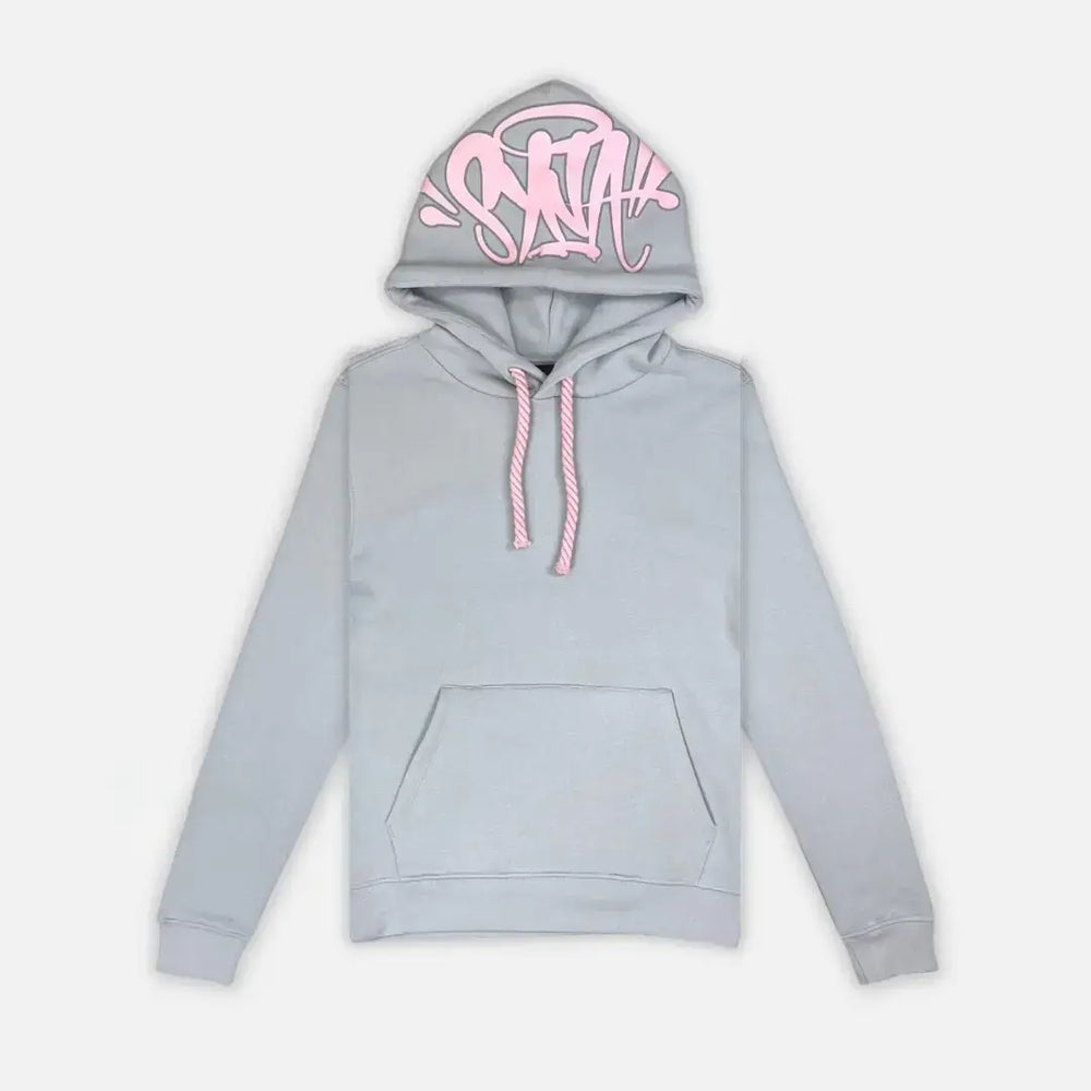 SYNAWORLD 'SYNA LOGO' TRACKSUIT - GREY / PINK