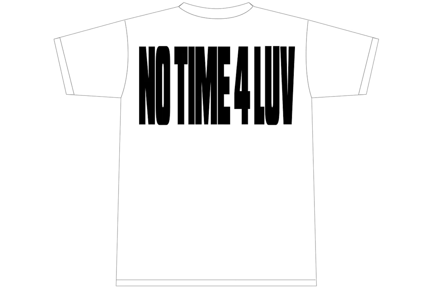 Corteiz No Time 4 Luv T-shirt White