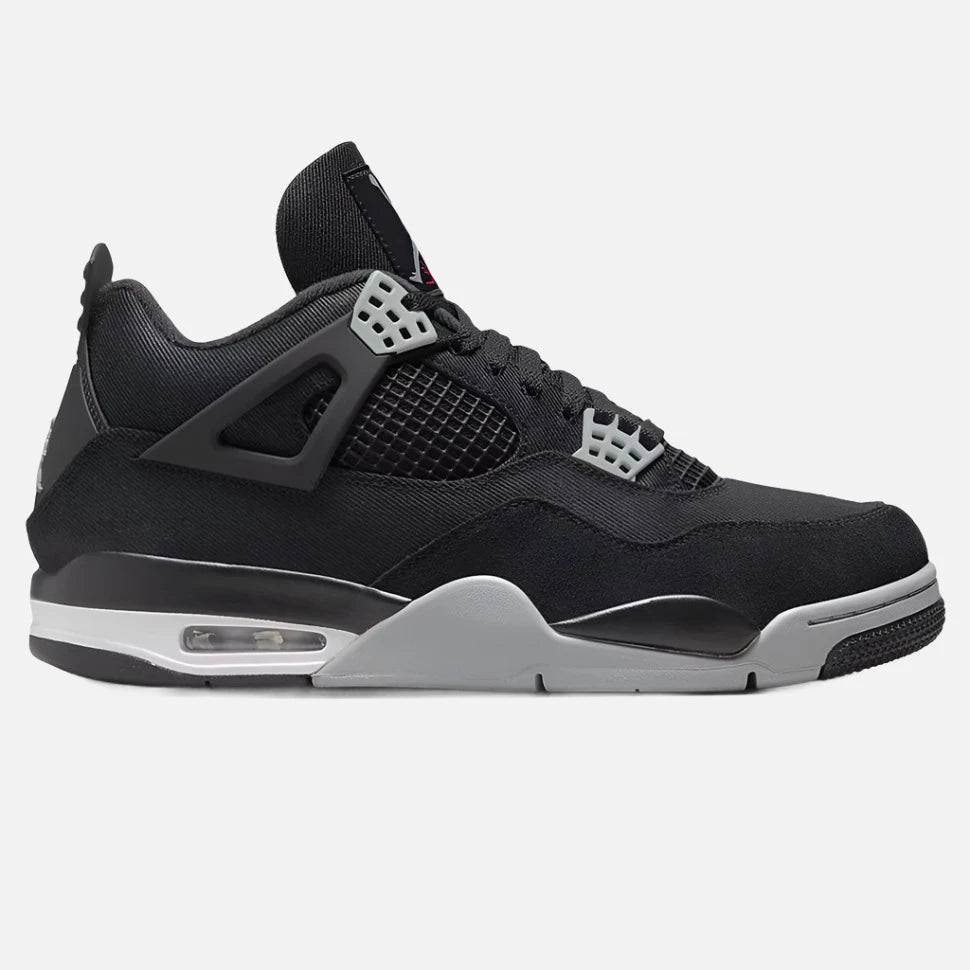 Air Jordan 4 Retro 'Black Canvas'