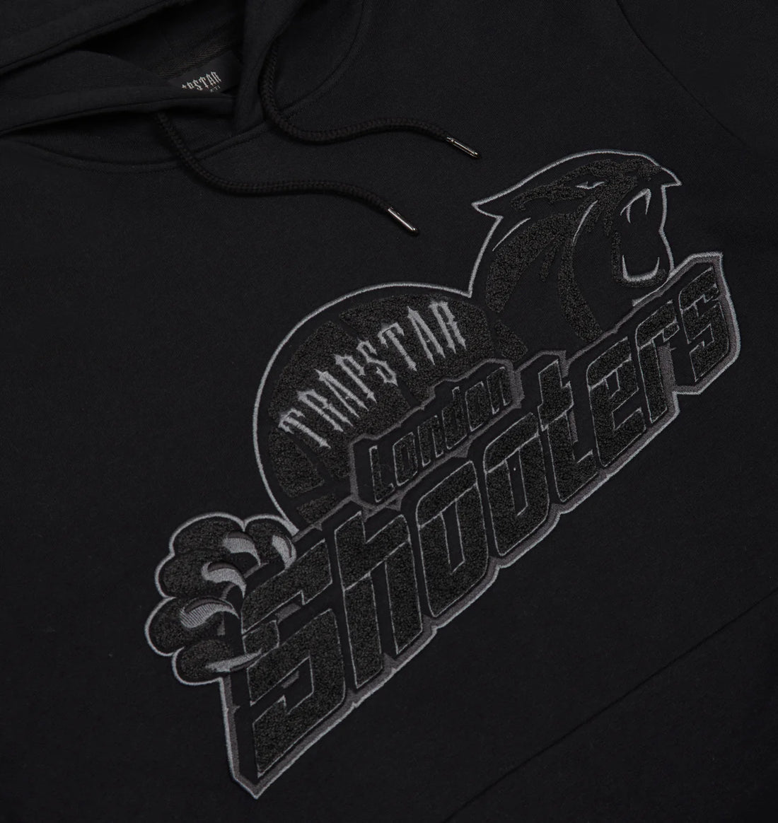 TRAPSTAR SHOOTERS TRACKSUIT - BLACK MONOCHROME