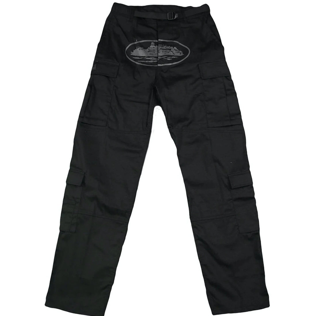 CORTEIZ ALCATRAZ CARGO TROUSER - TRIPLE BLACK