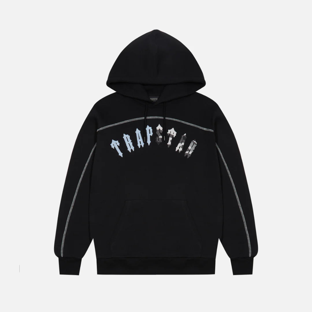 TRAPSTAR IRONGATE ARCH TRACKSUIT TRACKSUIT - BLACK/BLUE CAMO
