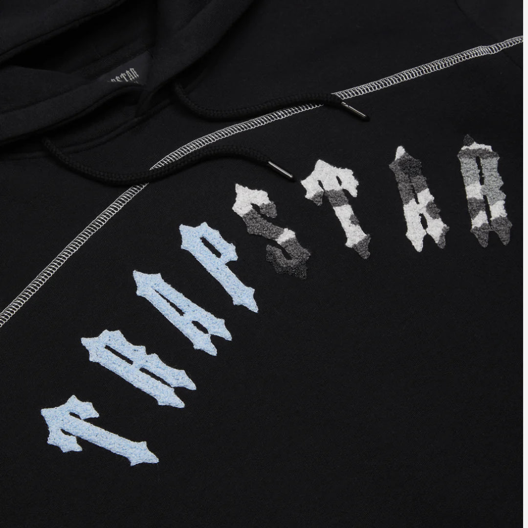 TRAPSTAR IRONGATE ARCH TRACKSUIT TRACKSUIT - BLACK/BLUE CAMO