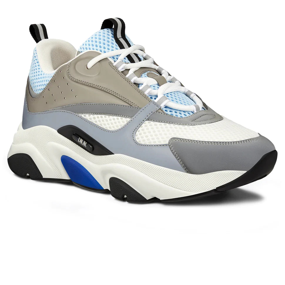 DIOR B22 SKY BLUE AND GREY TRAINER