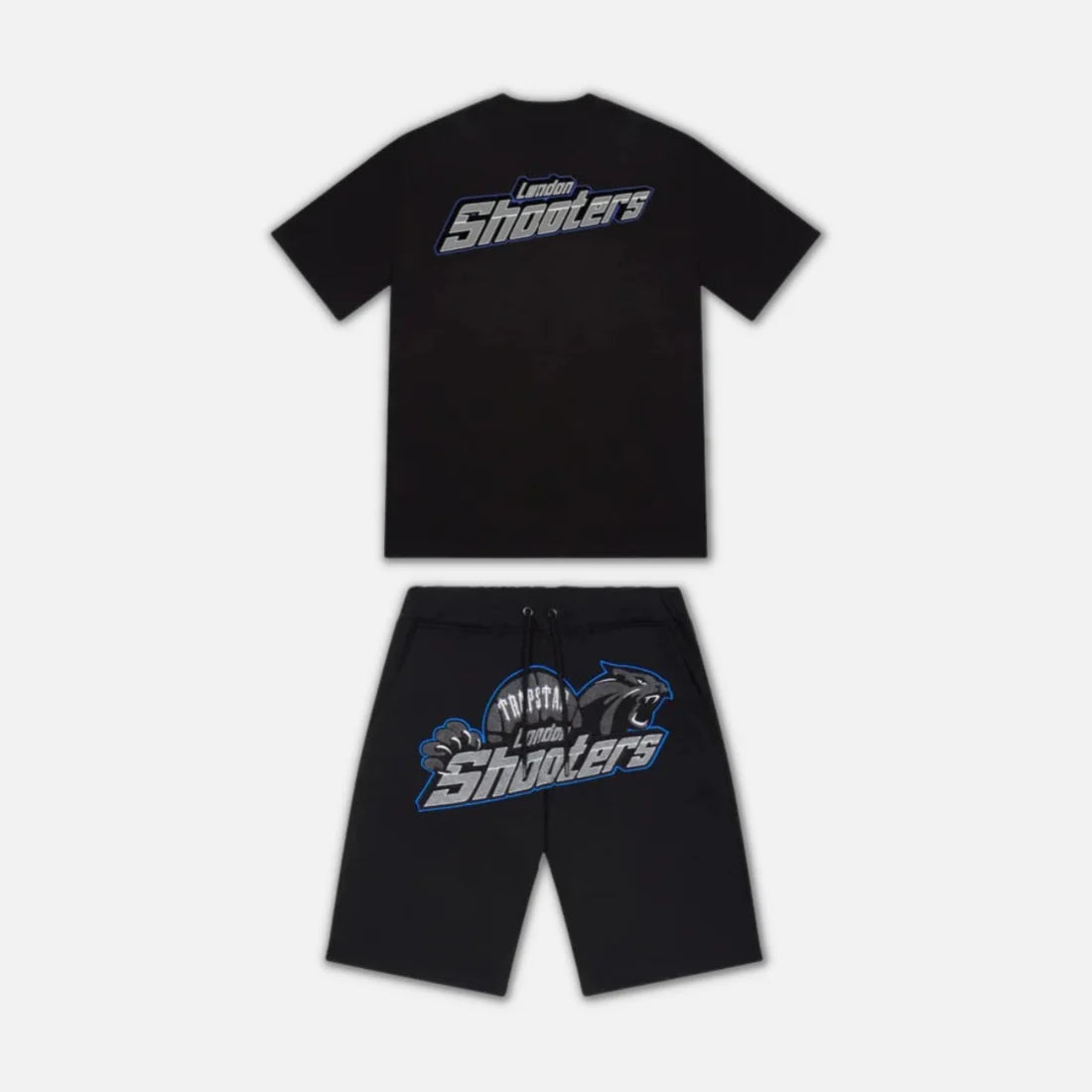 TRAPSTAR SHOOTERS SHORTS SET - BLACK ICE FLAVOURS EDITION