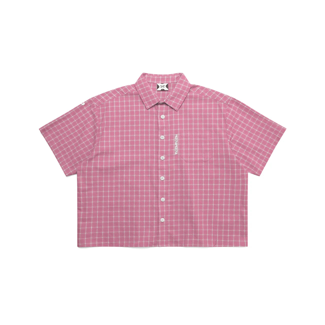 Mertra Plaid Shirt (Pink)