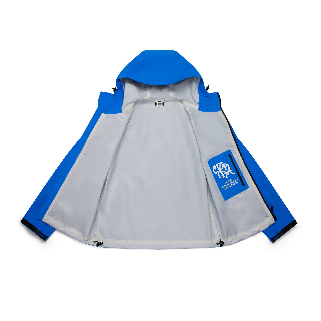 Mertra Monogram Shell Jacket (Blue)
