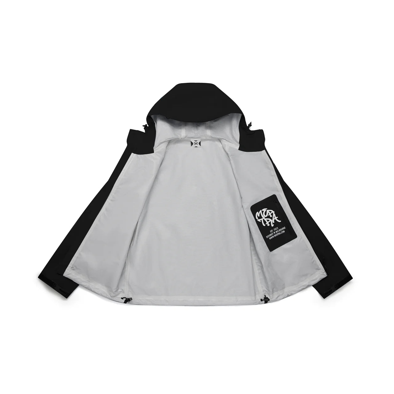 Mertra Monogram Shell Jacket (Black)