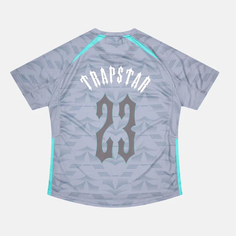 TRAPSTAR IRONGATE FOOTBALL JERSEY - CASHMERE BLUE/TEAL